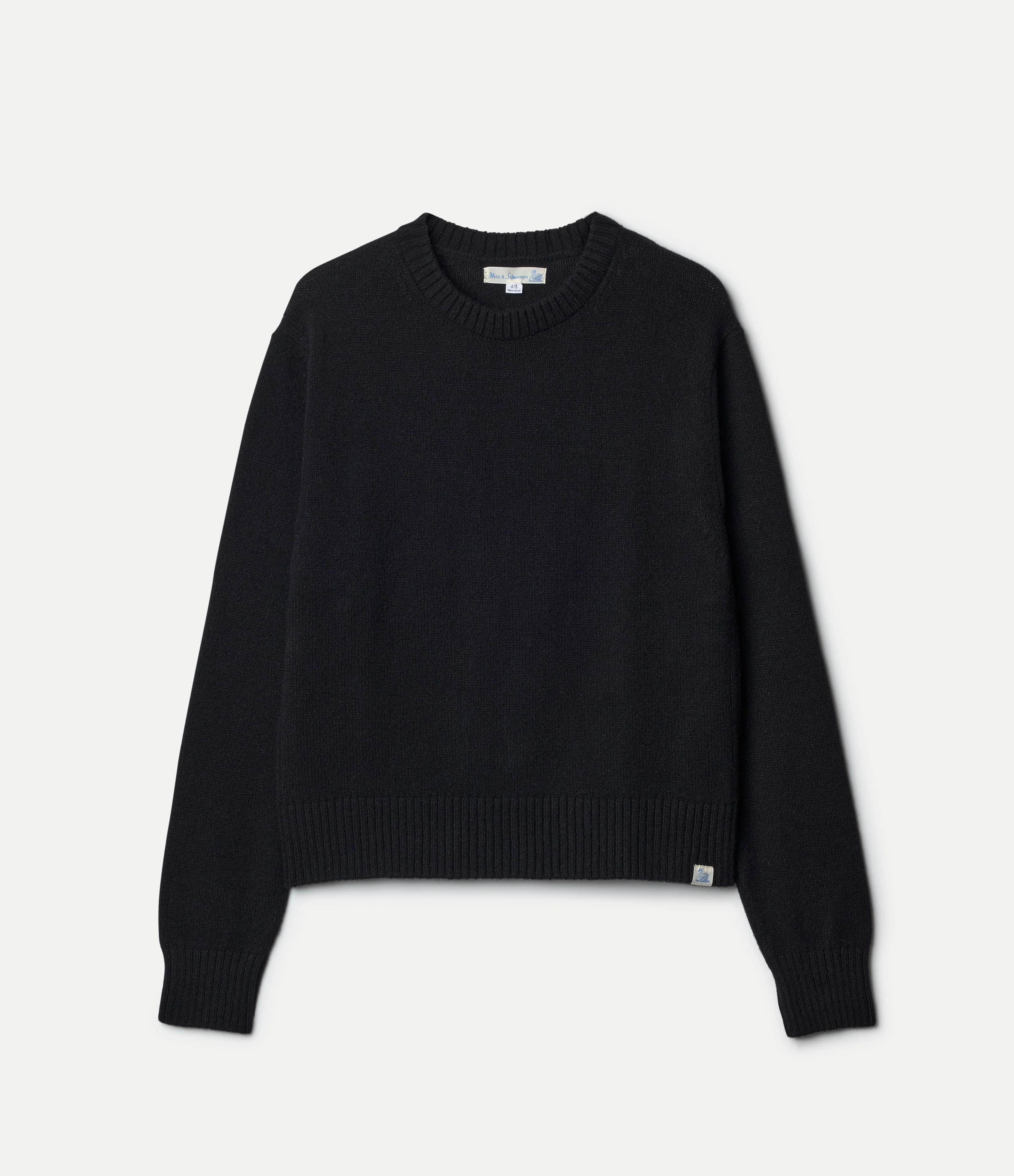 Cropped Recycled Cashmere Sweater - Image 2