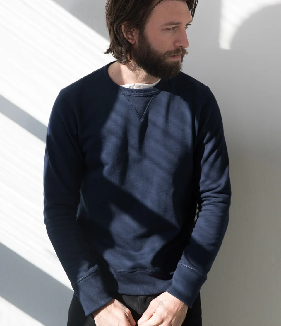 346 Loopwheeled Classic Fit Midweight Sweatshirt
