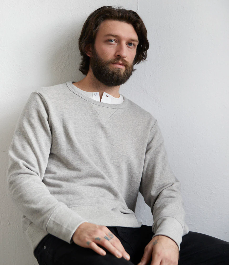 346 Loopwheeled Classic Fit Midweight Sweatshirt