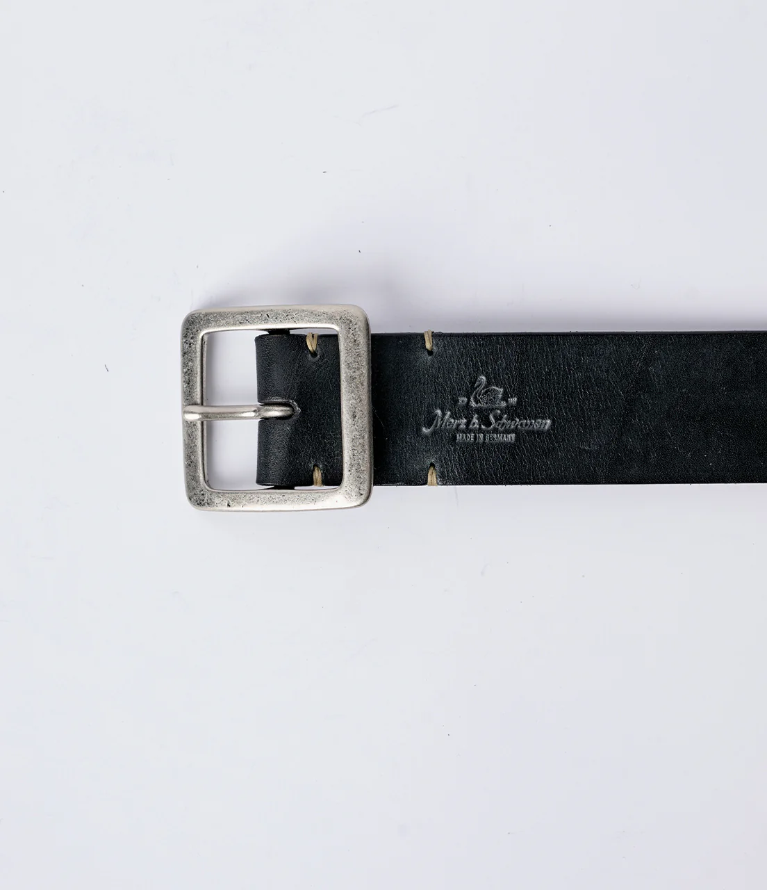 Regular Saddle Leather Belt (4cm / 1.57In) - Image 2