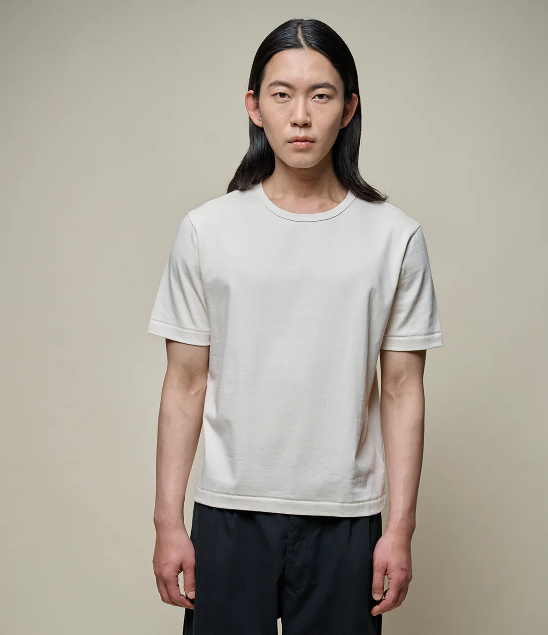 2M15C Cropped Vintage Machine Refined Classic Fit T-Shirt
