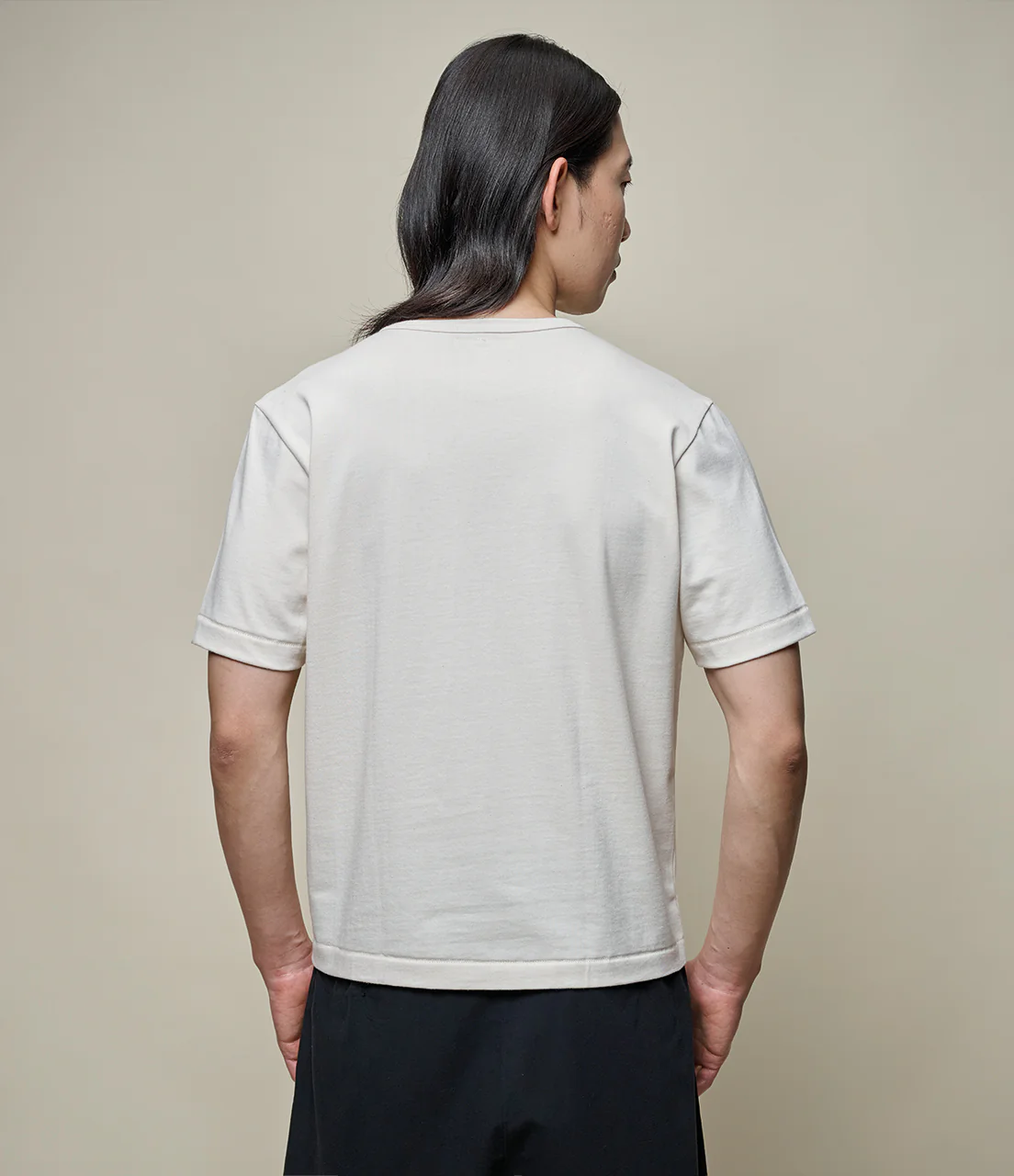 2M15C Cropped Vintage Machine Refined Classic Fit T-Shirt - Image 3