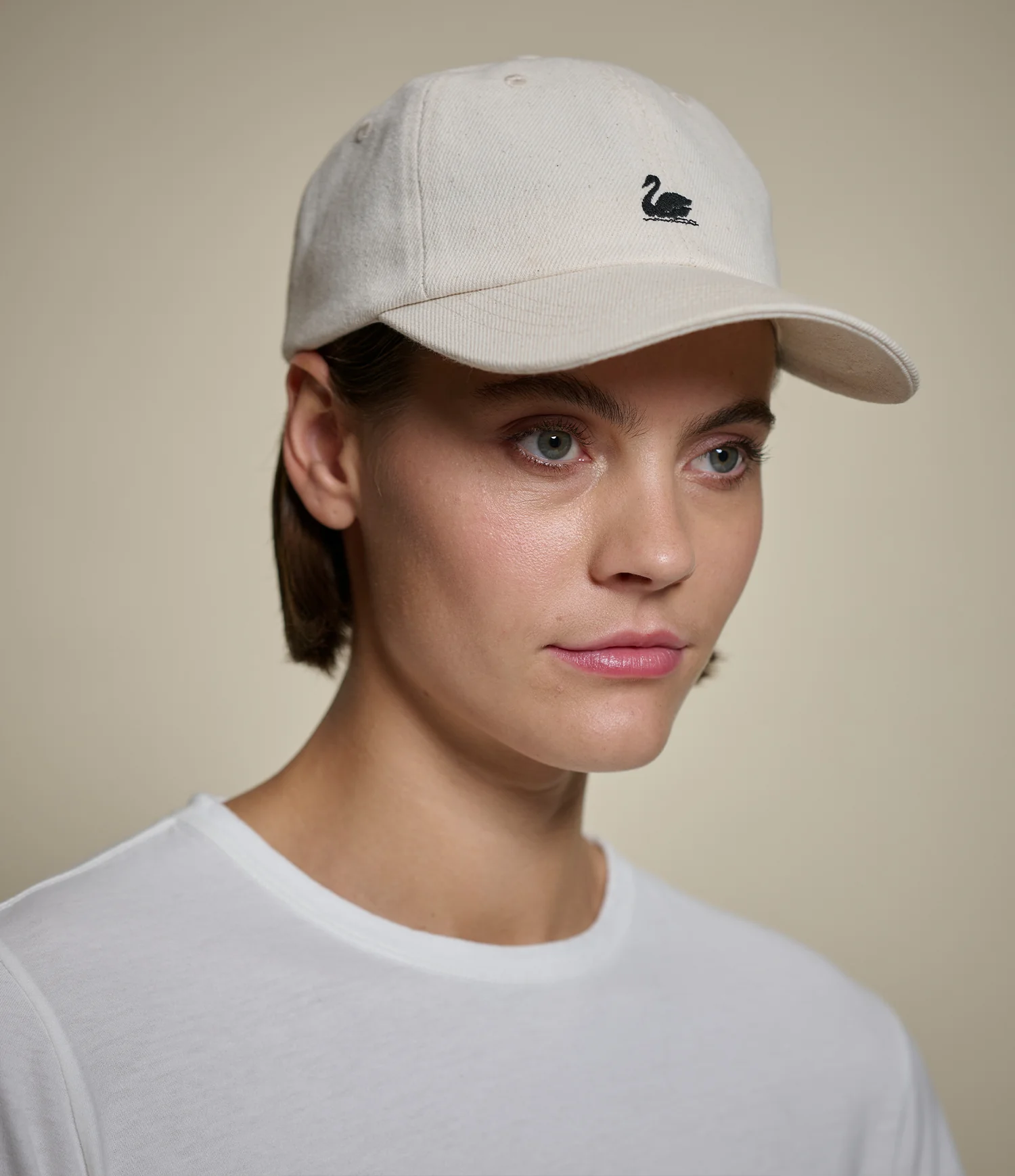 Swan Logo Cotton Twill Cap - Image 5