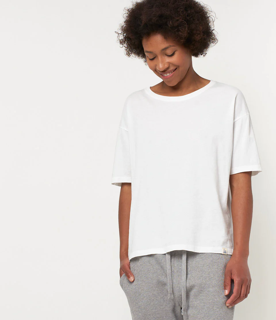Lightweight Cotton Jersey Loose Fit Women's T-Shirt
