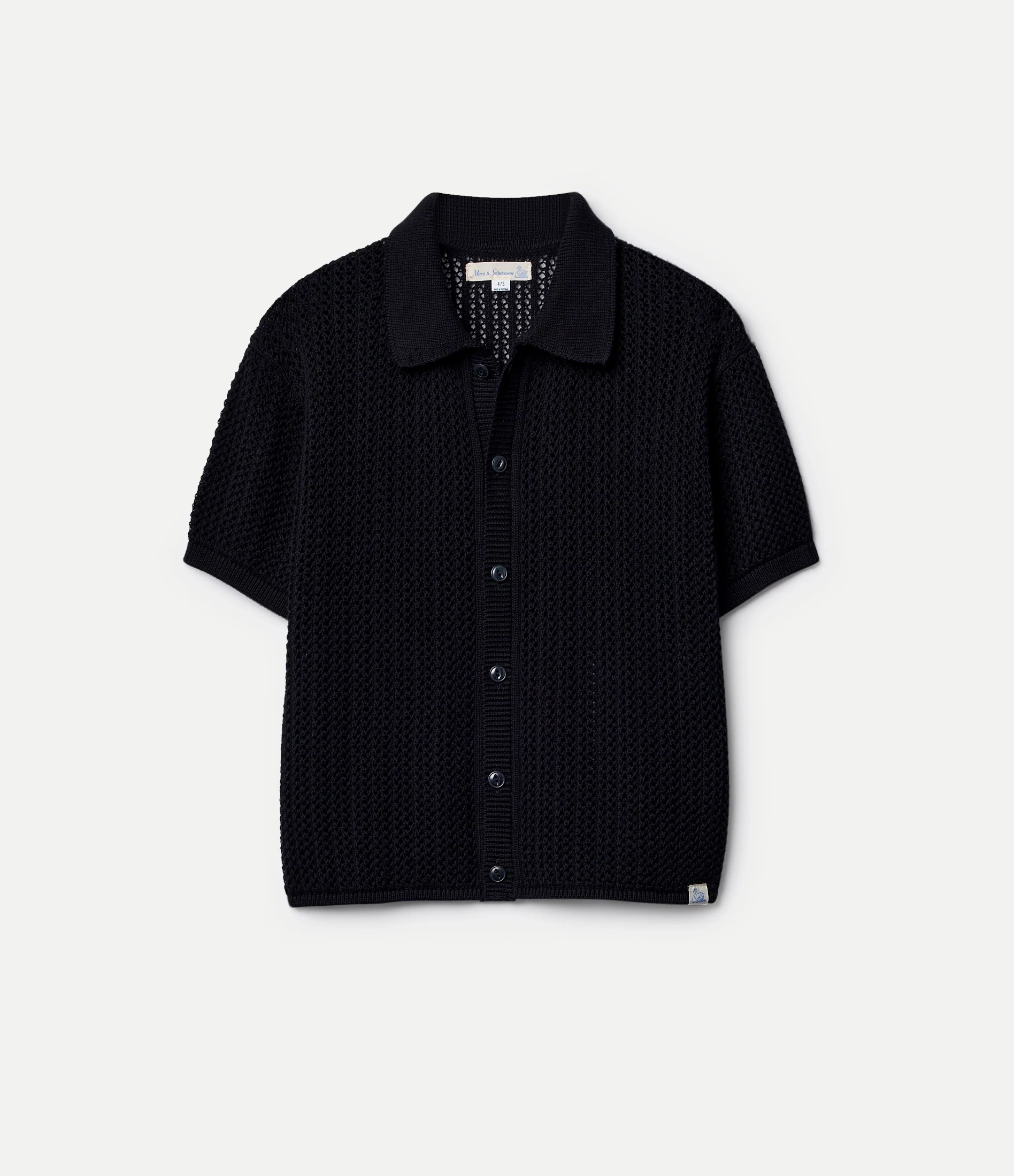 1960s Cropped Crochet Cotton Women's Shirt - Image 2
