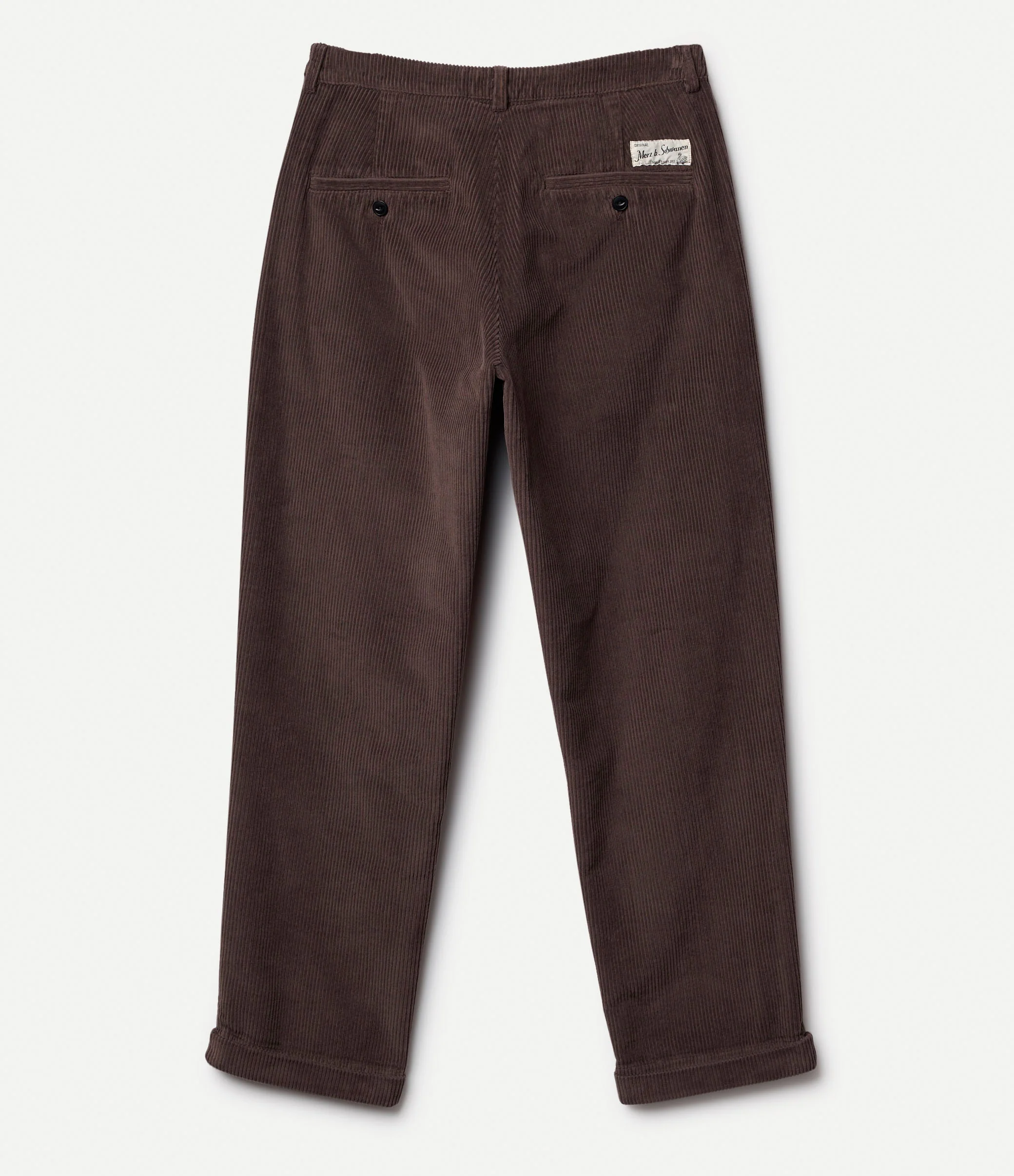 1955s Bold Cotton Corduroy Women's Ankle Length Chino Pants - Image 3