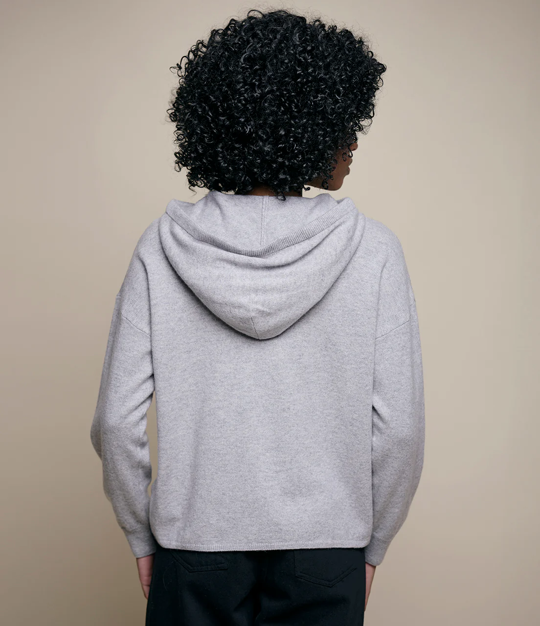 Merino Wool-Cashmere-Silk Hoodie - Image 4