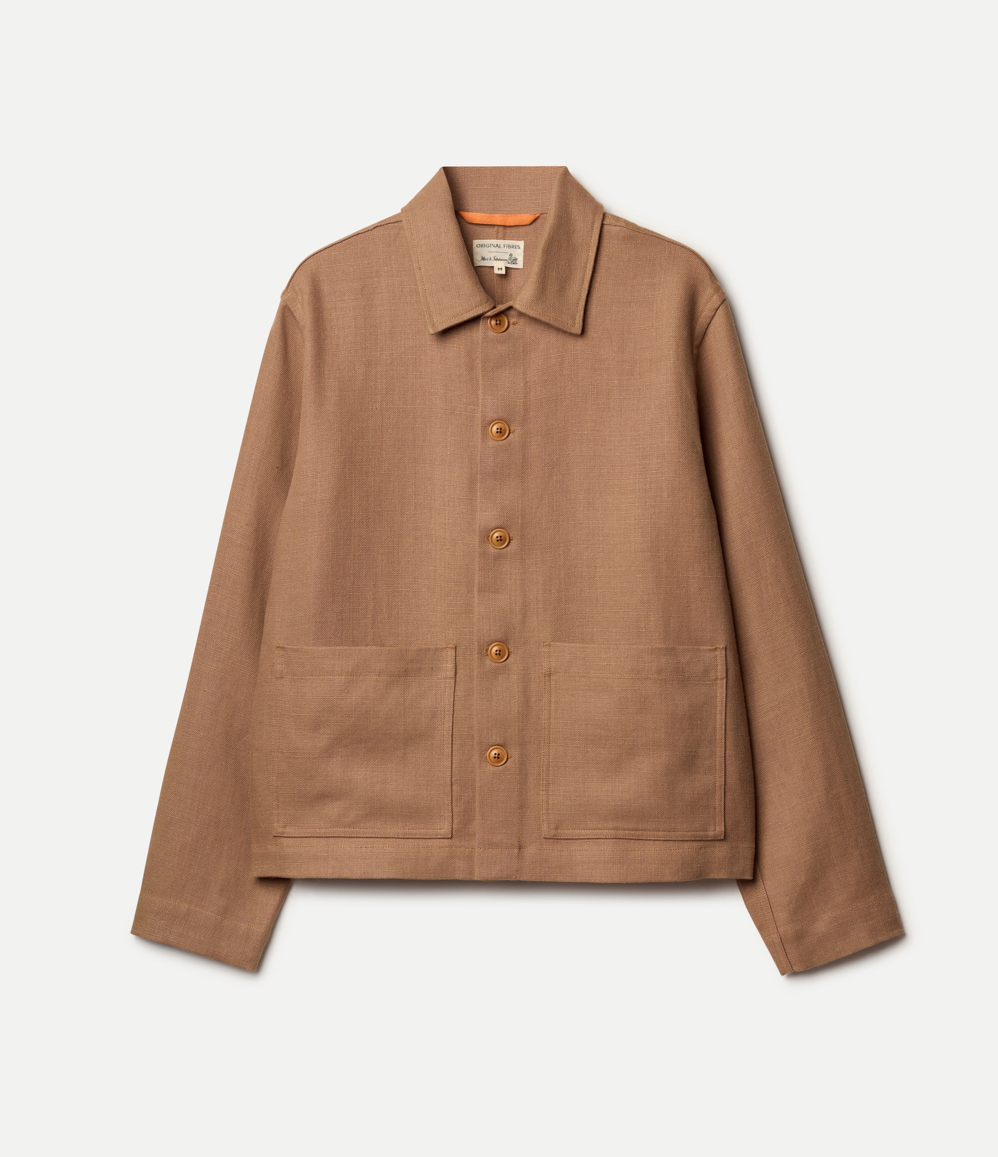 Original Fibres x Merz b. Schwanen Worker's Linen Jacket - Image 2